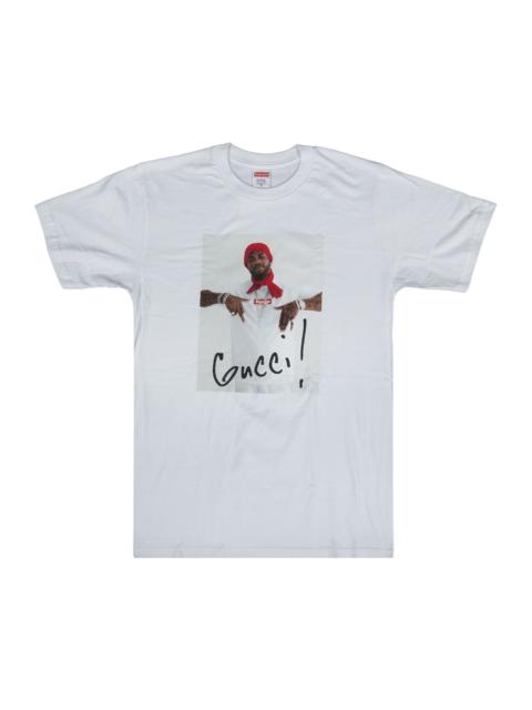 Supreme Supreme Gucci Mane T-Shirt 'White'