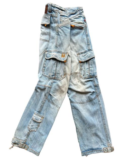 Japanese Brand - Bondage Rave Emo Goth Skater Punk Baggy Tactical Multipocket