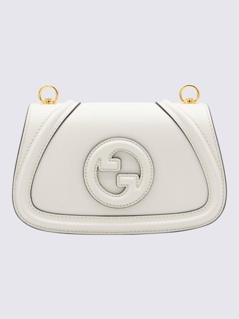GUCCI Gucci White Leather Blondie Shoulder Bag