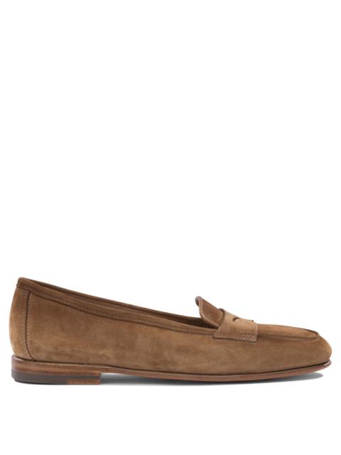 Santoni Santoni "carla" Suede Loafers