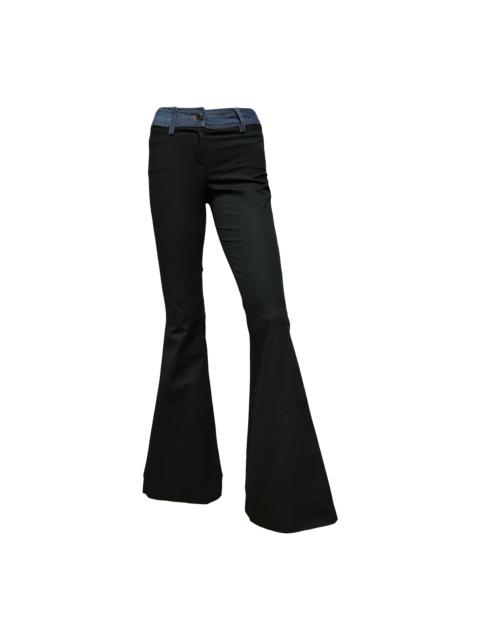 Other Designers D&G - D&G Spring Summer 2002 Low Rise Flared Pants