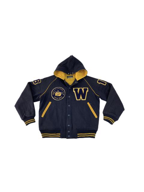 Other Designers Vintage - Rare Out Classic Way Out Sports Club Varsity Jacket