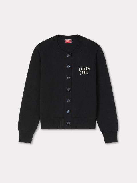 KENZO 'KENZO Boke Heart' cardigan in cotton wool
