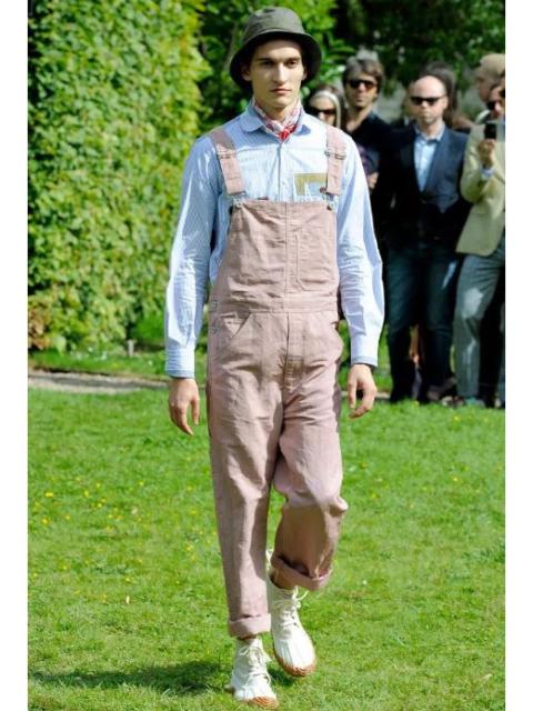 Comme Des Garçons Junya Watanabe - S/S 12 - Plaid-Lined Overalls