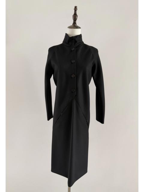 BALENCIAGA Balenciaga Matrix Style Long Coat Dress Black