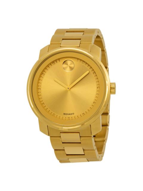 Movado - Movado Bold Champagne Dial Yellow Gold-plated Men's Watch 3600258