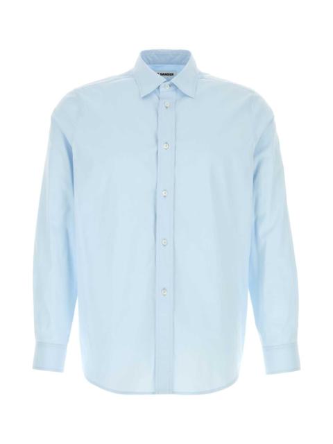 Jil Sander Jil Sander Men Light-Blue Poplin Shirt