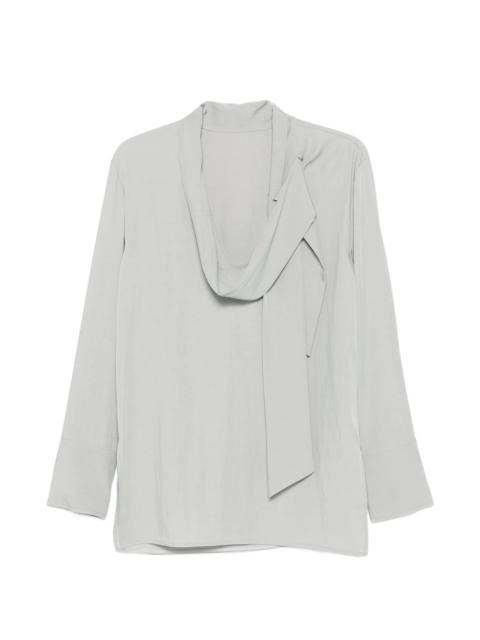 SYSTEM System Tie-neck Blouse