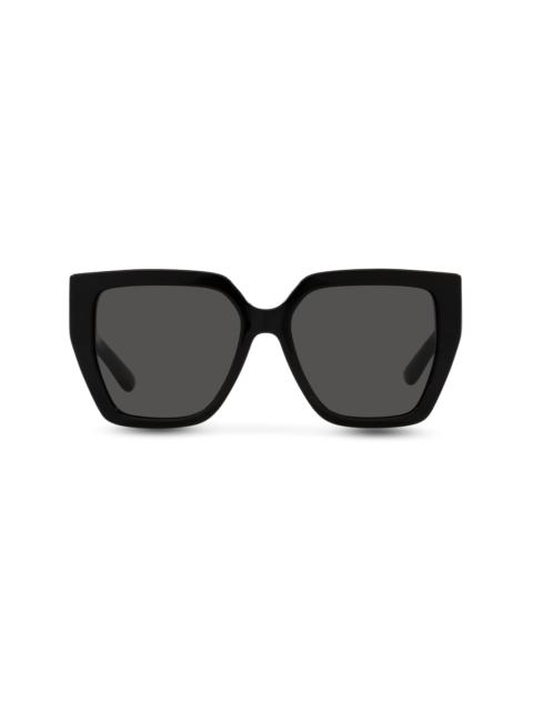 Dolce & Gabbana square-frame logo-arm sunglasses