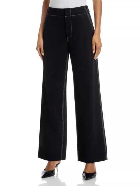 rag & bone Irina Pont Contrast Stitch Pants