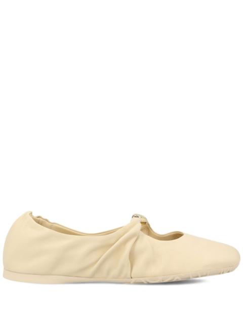 Loewe Loewe Women Pebble Leather Ballets