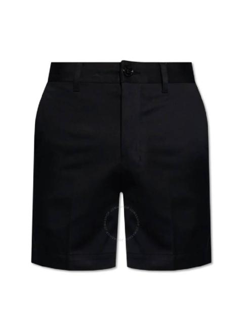 Ami Paris Ami De Coeur Cotton Chino Shorts