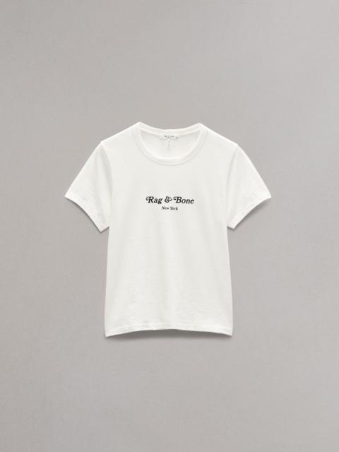 rag & bone Mini Script RB Tee