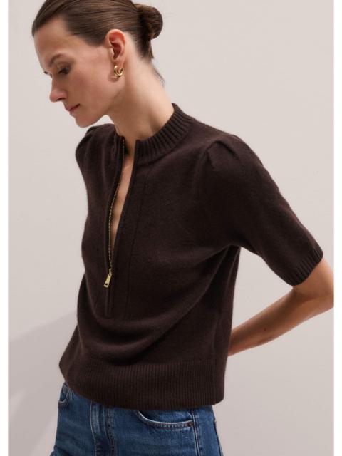 ME+EM Pouf Sleeve Knit Tee
