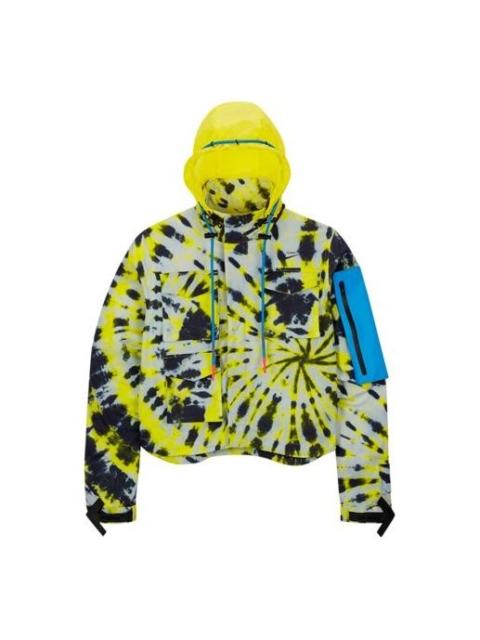 Nike (WMNS) Nike Lab Tie Dye Jacket 'Volt Blue' CK4808-702