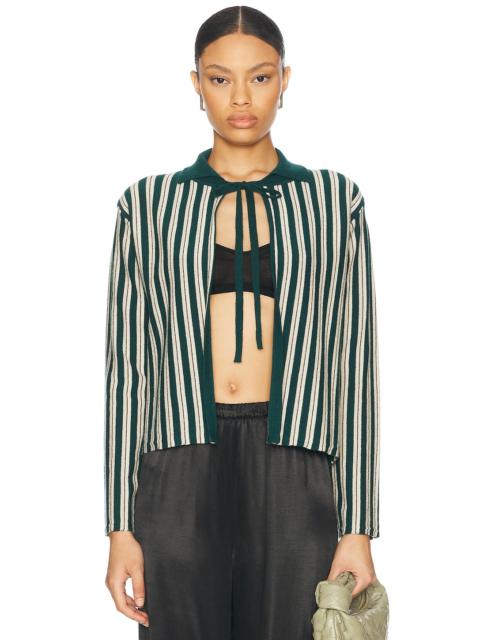 BODE Hogan Stripe Cardigan