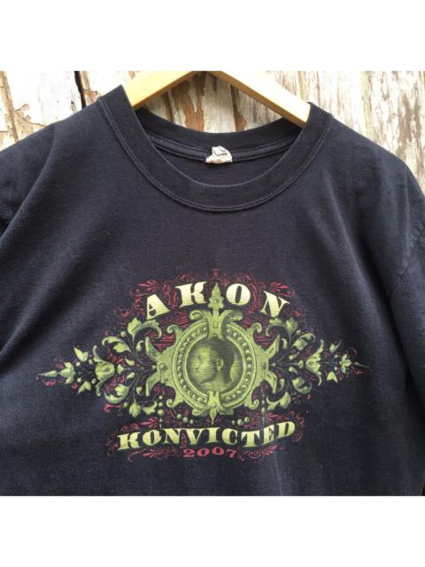 Other Designers Vintage Faded Y2K Akon Konvicted American Singer/Rap t-shirt