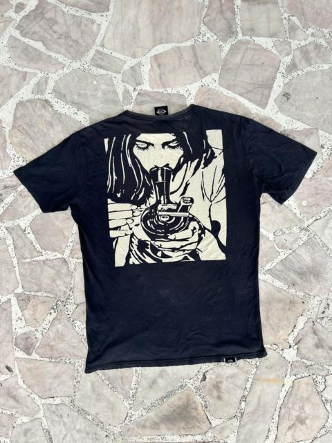 Hysteric Glamour HG Bong Rip Vintage Black Tee