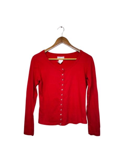 Other Designers Vintage - Agnes B. Cardigan snap button