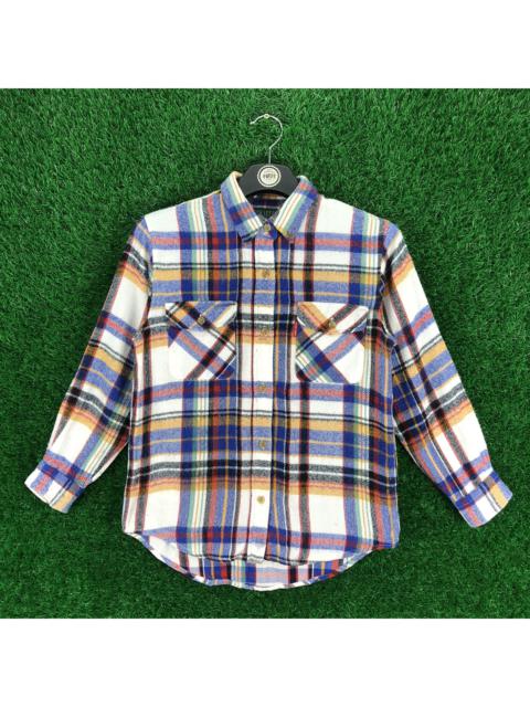 Other Designers Vintage - Vintage Flannel Double Pocket Travis Scott Style For Kid