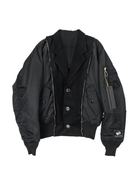 SPENCER BADU Spencer Badu Alpha Bomber Jacket Black