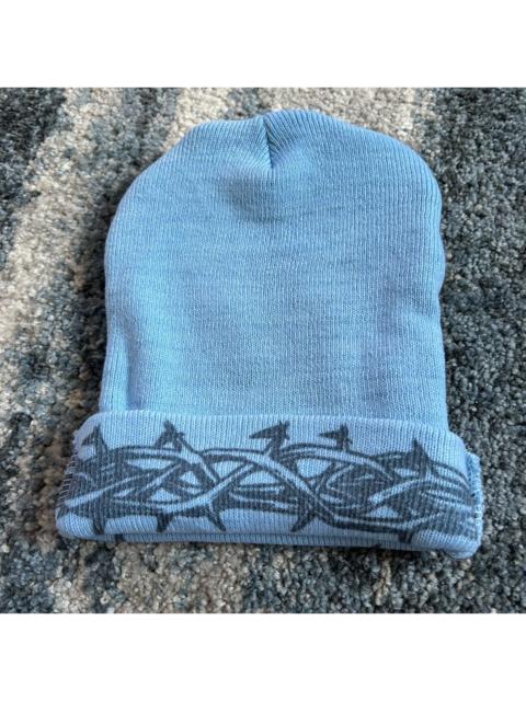 Other Designers 4x1111 - DTG CROWN BEANiE thorns halloween ice blue Ron Louis