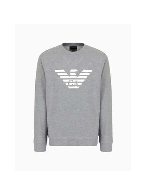 EMPORIO ARMANI Emporio Armani Modal-Blend Sweatshirt With Logo Print