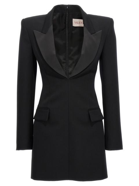 Valentino Tuxedo Dress Dresses Black