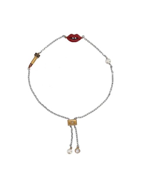 Marc Jacobs "lips Slider" Bracelet