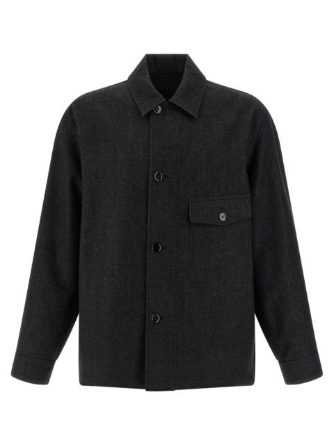 Lemaire Lemaire Men Wool Overshirt