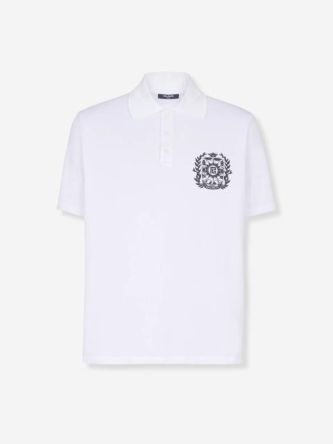 Balmain PRINTED LOGO POLO