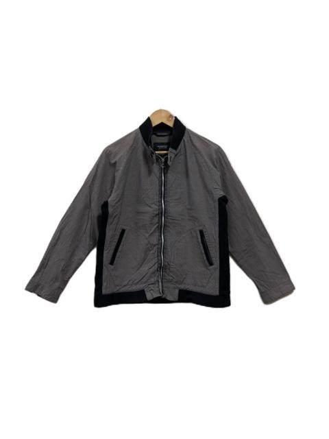 Burberry black label jacket zipper