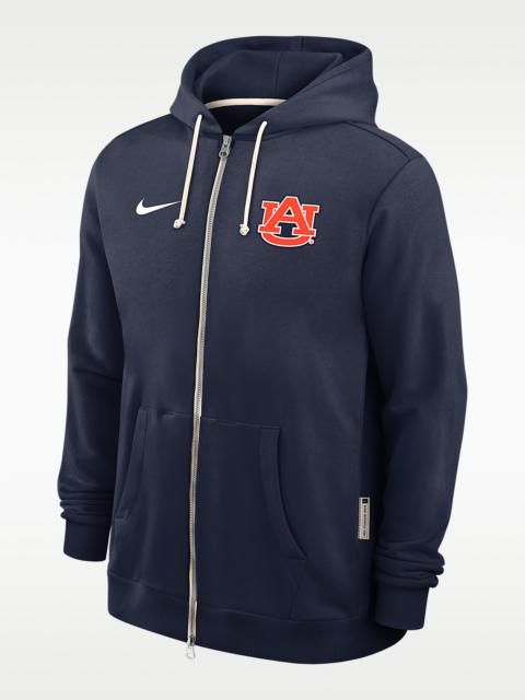 Nike Auburn Sideline Men's Nike Dri-FIT College Full-Zip Hoodie