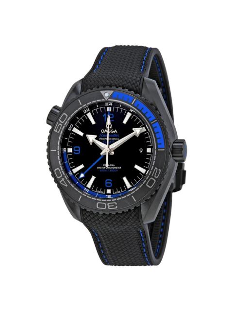 OMEGA Pre-owned Omega Seamaster Planet Ocean GMT Black Dial Men's Watch 215.92.46.22.01.002