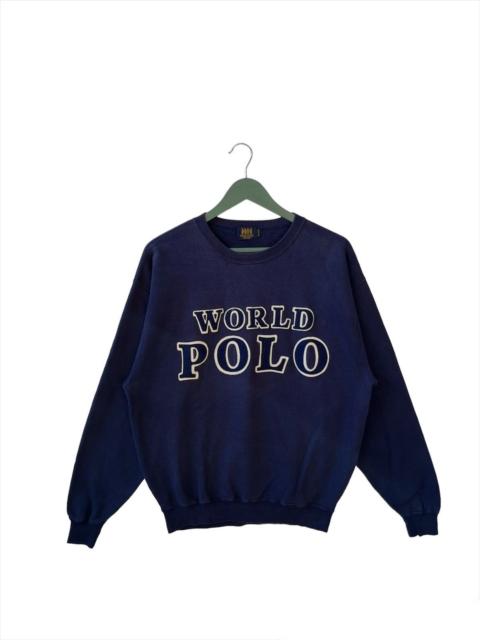 Other Designers Polo Ralph Lauren - Vintage World Polo Spell Out Sweatshirt