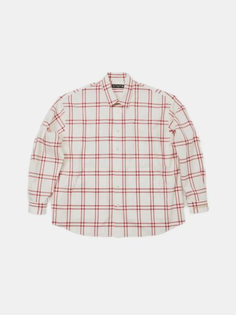 mastermind JAPAN MJ26EE1-SH023-008 LOOSE FIT PLAID LS SHIRT