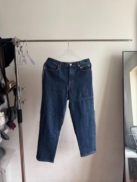 UNDERCOVER Undercover Dark Blue Patchwork Jeans