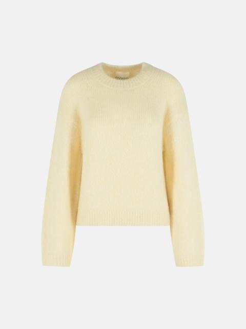 CLOSED IVORY ALPACA BLEND SWEATER