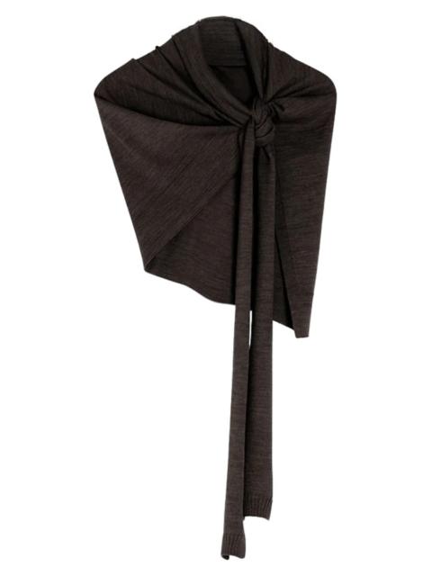 Lemaire Lemaire Men "Trompe L'oeil" Scarf