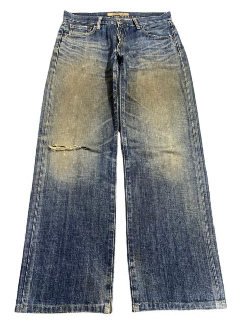 Other Designers Jun Takahashi - Vintage Japanese Uniqlo Mud Wash Style Baggy Jeans