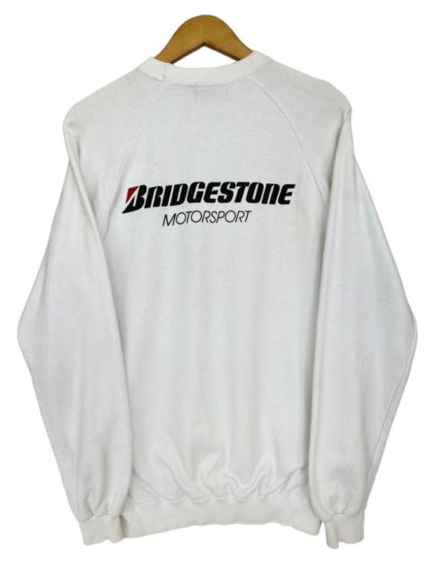 Vintage 90s Bridgestone Motorsports Rally Racing Sweatshirt