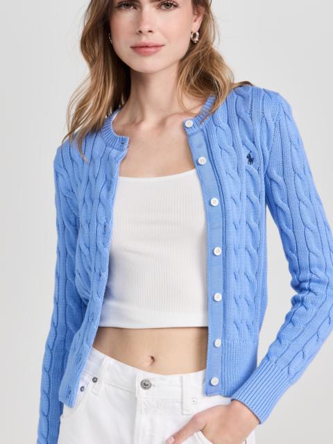 Polo Ralph Lauren Cotton Cable Long Sleeve Cardigan