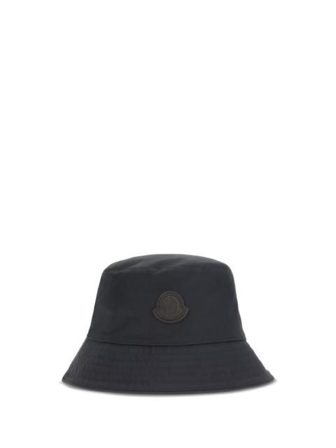 Moncler Moncler Cotton and Nylon Bucket Hat Navy