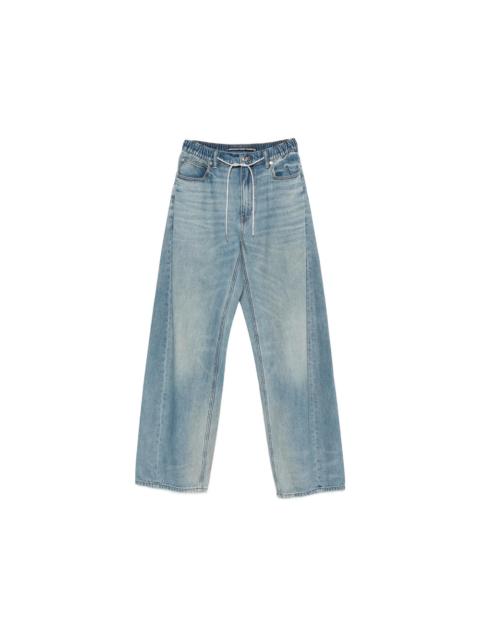 Alexander Wang Alexander Wang Blue Denim - Wide-Leg Jeans Women