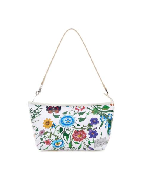 GUCCI GUCCI Flora White Small Pouch Bag New & Authentic