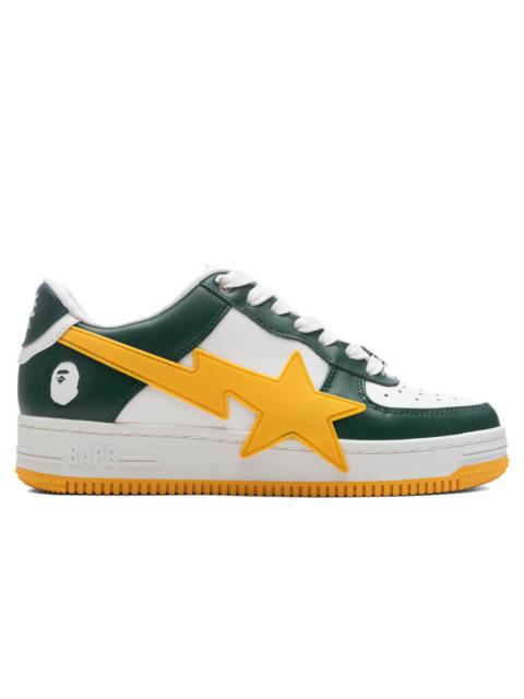 A BATHING APE® WOMEN'S BAPE STA OS #2 - GREEN/YELLOW