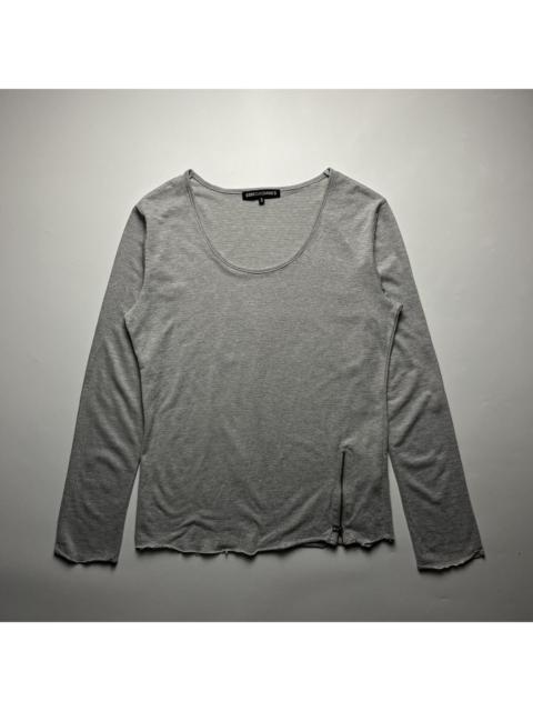 Other Designers 5351 Pour Les HOMMES - Distressed Long Sleeve Shirt