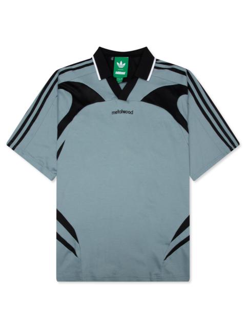 adidas Originals ADIDAS ORIGINALS X METALWOOD STUDIO POLO - GREEN