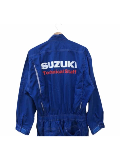 Other Designers Japanese Brand - VINTAGE RACING SUZUKI ORIGINAL TECHNICAL STAFF OVERALL