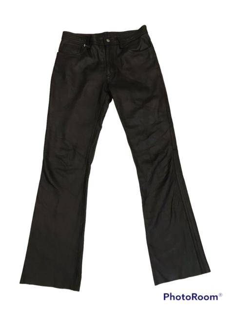 Other Designers union made leather pant bootcut cutting